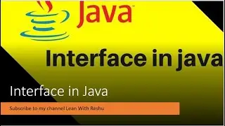 Interface in Java with Example || Multiple Inheritance in Java using Interface (Hindi)
