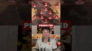 My Predicted Team to Face Man United!! ⚪️👊