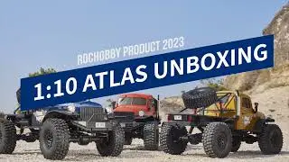 Rochobby 1/10 Atlas RS without Battery 4WD RC car Model Vehicle Official Unboxing