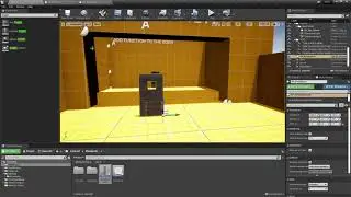 Visual Scripting in Unreal Introduction - Lecture 7   Pt 3 Animating Doors   Actor Blueprint