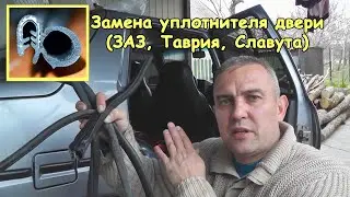 Replacing the door seal (ZAZ, Tavria, Slavuta)