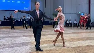 Kiril Alexander Denius & Jana Milicevic (GER) - Open Latin Junior 2 [Chacha] GOC 2024 / Semi-Finale