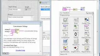 LabVIEW -  String Functions