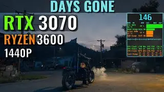 Days Gone - RTX 3070 - Ryzen 5 3600 - Benchmark - 1440p
