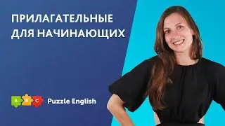Прилагательные для начинающих || Puzzle English