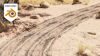 How to Make a Dirt Road in Blender