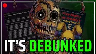 I Debunked The WORST FNAF Book Theory - 