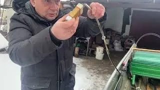 Смазка тросов дистанционного управления лодочного мотора