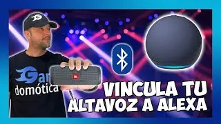 👉 Cómo CONECTAR ALTAVOZ externo BLUETOOTH a ALEXA ECHO DOT