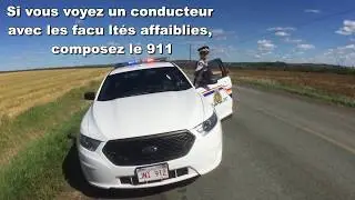 Publication d’une vidéo contre l’ébriété au volant