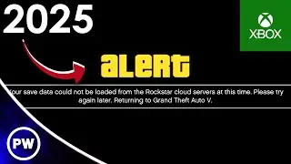GTA 5 How To Fix Save Data Could Not Be Loaded From Rockstar Cloud Servers 2025 (Xbox One/Series X)