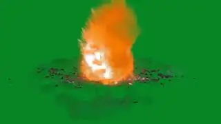 Missile Blast || Green Screen Videos