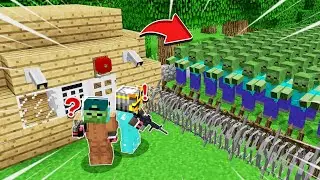 Minecraft DON'T ENTER FORBIDDEN SURVIVAL ZOMBIE APOCALYPSE HOUSE MOD / ZOMBIE MOD !! Minecraft Mods