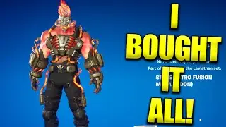 Buying All Fortnite Battle Pass Items I Can! New Season Next Week!