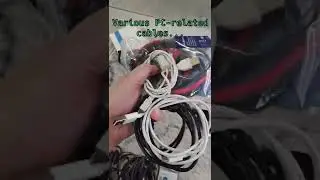 Let's sort my cables! #shorts