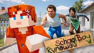 😱САМЫЙ БЫСТРЫЙ ПОБЕГ ОТ ЗЛЫХ РОДИТЕЛЕЙ в SCHOOLBOY RUNAWAY в Майнкрафт..