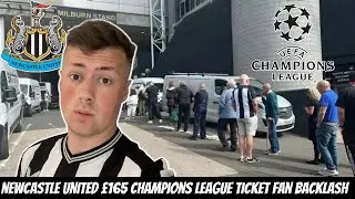 £165 CHAMPIONS LEAGUE TICKETS AT NEWCASTLE UNITED !!!!!