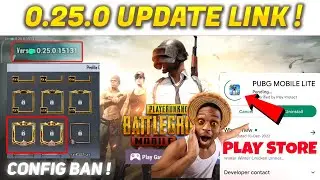 Pubg Mobile Lite New Update 0.25.0 Download link I Pubg Lite 0.25.0 Update Download link |