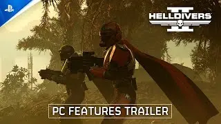 Helldivers 2 - PC Features Trailer | PS5 & PC Games