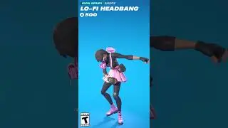 FORTNITE x TRIPPIE REDD Lo-fi Headbang Icon Series Emote! #iconseries #dance #emotes #misstherage