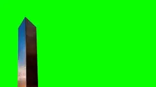 ALIEN MONOLITH! Alien monolith message animation on green screen - VFX for video Editing 