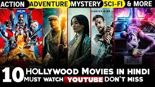 Top 10 Best Action/Sci-fi Hollywood Movies in Hindi dubbed| New Hollywood movies 2024
