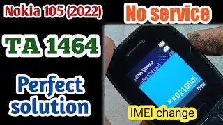 Nokia 105 (2022) ta-1464 no service | invalid sim solution || Original Nokia