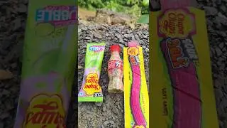 Coca cola and chupa chups lollipop 