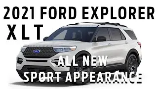 2021 Ford Explorer XLT Sport Appearance Review