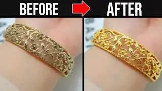 How to Clean Gold Jewelry at Home | Get Shiny Jewelry in Minutes!