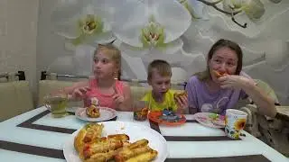 МУКБАНГ ДОМАШНИЙ ХОТ ДОГ | MUKBANG HOMEMADE HOT DOG 