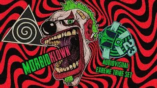 MorbidKlown (Morbid br2 Horrorklown) Tribe audiovisual set. Streamparty vol 3, Teknocirkus