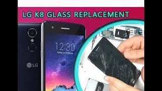 LG K8 2017 (M200n) Glass Touch Only Replacement Tutorial / Ersatz von Glasscheibe