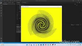 Spiral Cum Flower turtle design !! Programming Stars