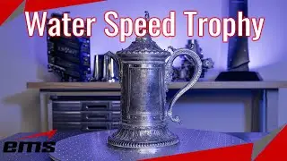 3D Scanning the Trophy for the World's Water Speed Record