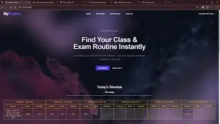 Python Django project | Now you can Show your routine in here || Quanta++