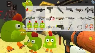 Chicken Gun Zombie Mode | ChaloHouseZ | Part 24 | Siren Head Real? | Best Online Amazing Games