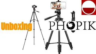 PHOPIK Aluminum Extendable Tripod Unboxing