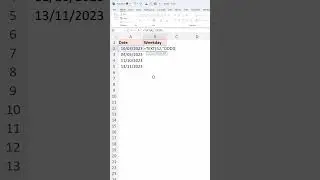 Extract Weekday Name from Date in Excel 💡(QUICK Formula))
