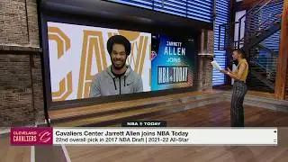 My Interview with Jarrett Allen: Cavs’ hot start, chemistry with Evan Mobley & fashion | NBA Today