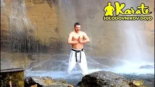 НОГУ СВЕЛО ! Ледяной водопад  Учан-Су  киокушин каратэ | Foot cramp ! Ice waterfall