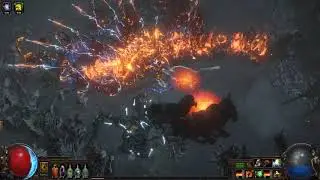 Path of Exile: Heist - Flame Wall skill