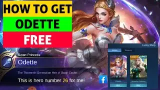 HOW TO GET ODETTE FREE | LUCKY SPIN MOBILE LEGENDS BANG BANG