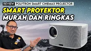 Smart Proyektor Murah, Ringkas, Bisa YouTube & Netflix: Polytron Smart CinemaX Projector