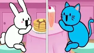 Bunny Pancake, Kitty Milkshake (Unofficial Android/iOS Game) Wreck It Ralph 2