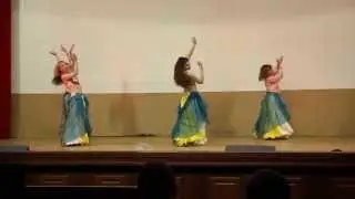 Восточный танец с шалями