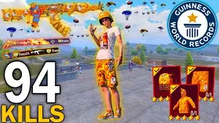 94 KILLS! BAPE OUTFIT🔥 IN 3 MATCHES FASTEST GAMEPLAY 😍SAMSUNG,A7,A8,J2,J3,J4,J5,J6,J7,XS