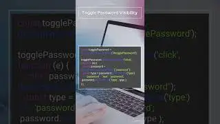 JS - How to toggle password visibility on off 