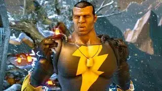 Mortal Kombat XL - Black Adam Jax Costume Skin Mod Performs Intros On All Stages 4K Mods