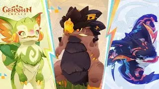 NEW CHARACTERS AND NATLAN MAP DETAILS - Genshin Impact